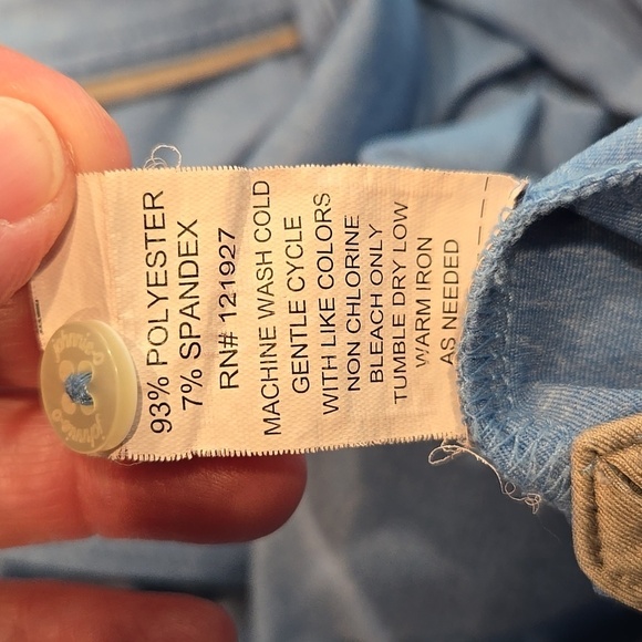 JOHNNIE-O MEN'S PERFORMANCE BLUE GOLF POLO. SIZE X-LARGE. - Picture 7 of 7